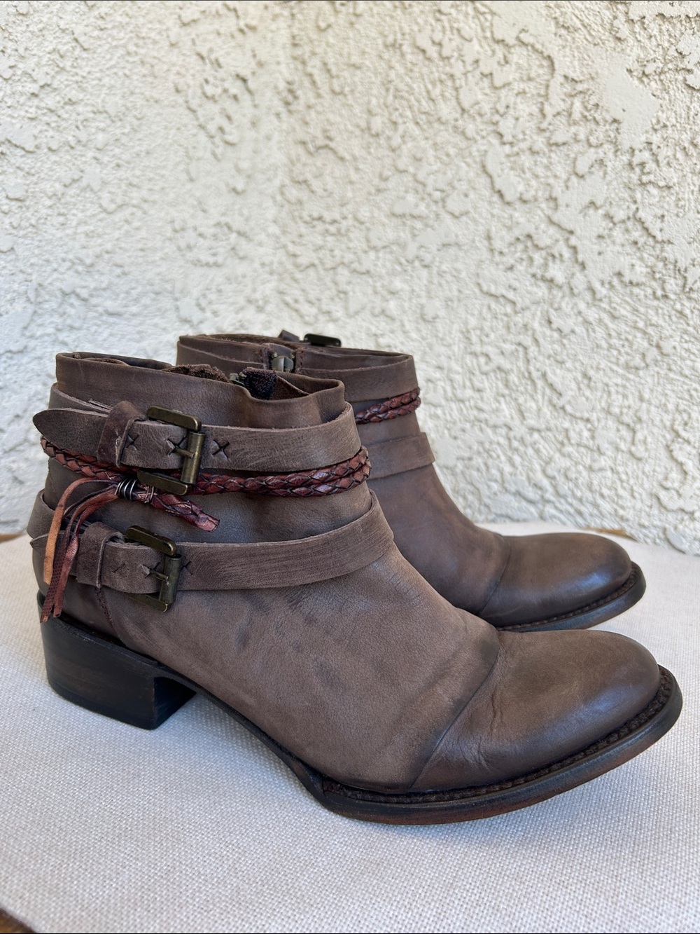 Freebird By Steven Simba Leather Boots 9